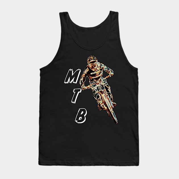 mtb Tank Top by rickylabellevie